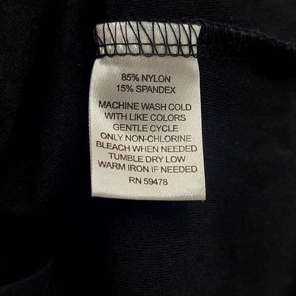 Cynthia Rowley Women's Size Small Dress Skater Basic Little Black Fit Flare - Picture 10 of 14